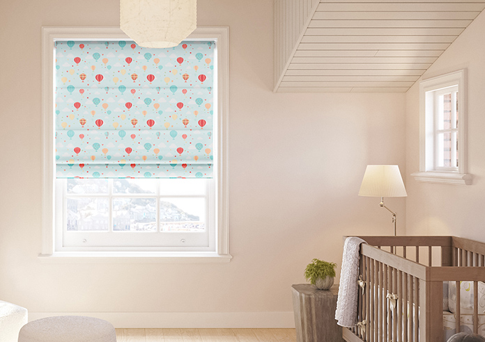Balloon Festival, Multi - Motorised Roman Blind - Image 3